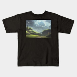 landscape pictures for wall amazing Kids T-Shirt